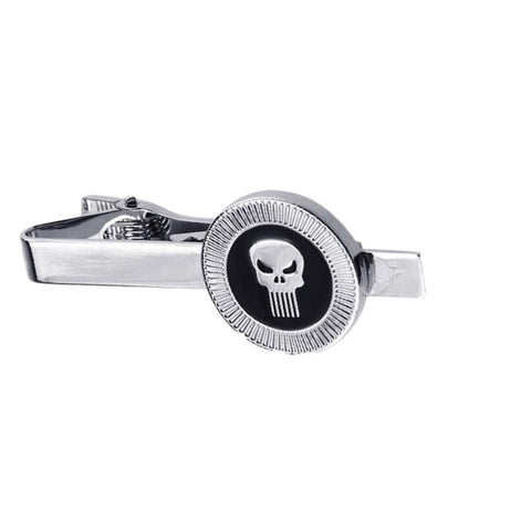 Men's Skeleton Skull Tie Bar