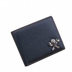 Genuine Leather Bi-Fold Wallet