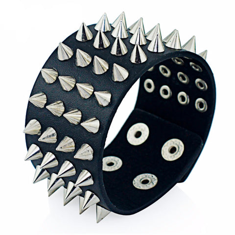 Unique Spikes Cuff Bracelet