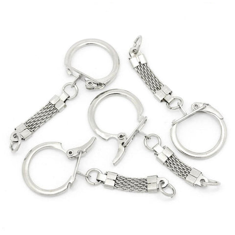 Chain Silver Keychain