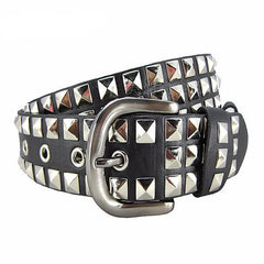 Fashion Rivets Leather Belt