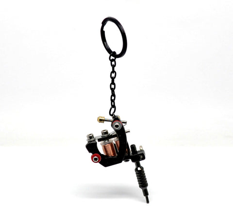 Mini Lettering Tattoo Machine Key Chain