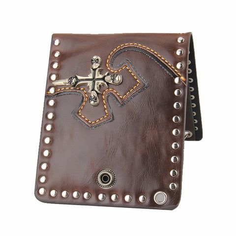 Steampunk Rivets Men's Wallet