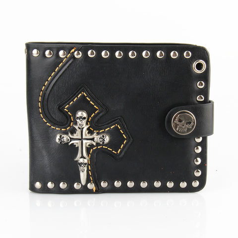 Steampunk Rivets Men's Wallet