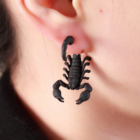 Bizarre Scorpion Stud Earrings