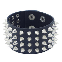 Unique Spikes Cuff Bracelet