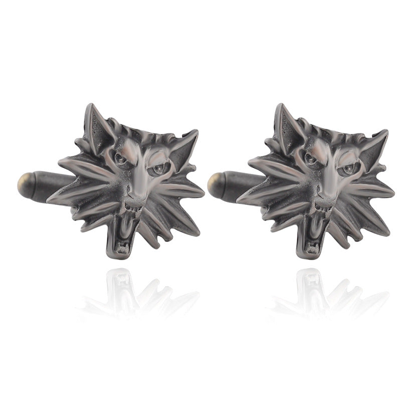 Vintage Wolf Cufflinks