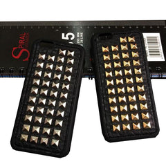 3D Soft Rock Punk Stud Phone Case