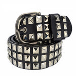 Fashion Rivets Leather Belt