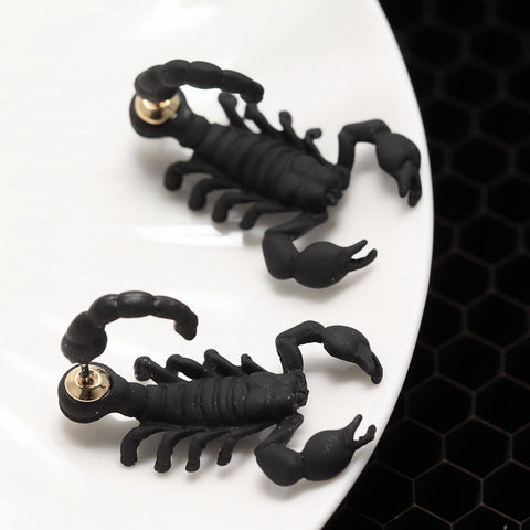 Bizarre Scorpion Stud Earrings