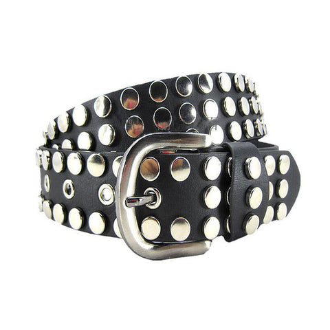 Fashion Rivets Leather Belt