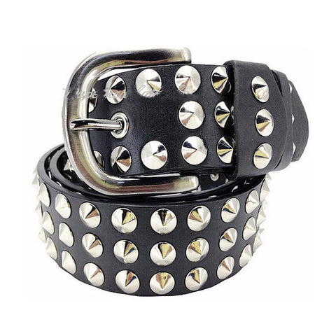 Fashion Rivets Leather Belt