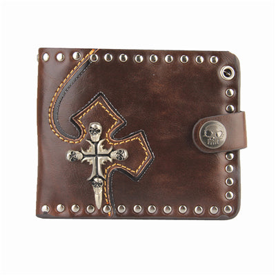 Steampunk Rivets Men's Wallet