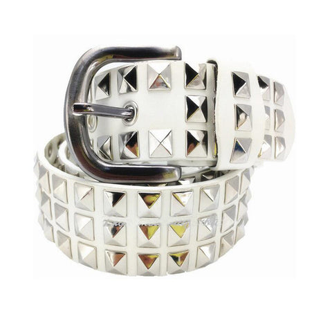 Fashion Rivets Leather Belt